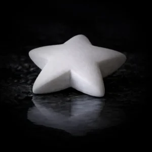 NATURN - De NATURN Stone ster vorm gedenksteen wit